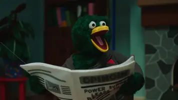 daffy duck is horrified by lugenpresse's drivel.webp