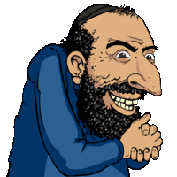 jew wringing hands.gif