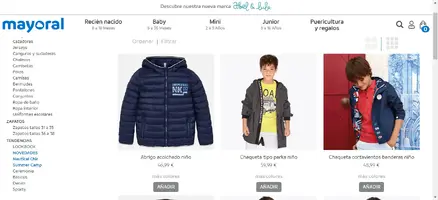 Parkas para chico - Mayoral.webp